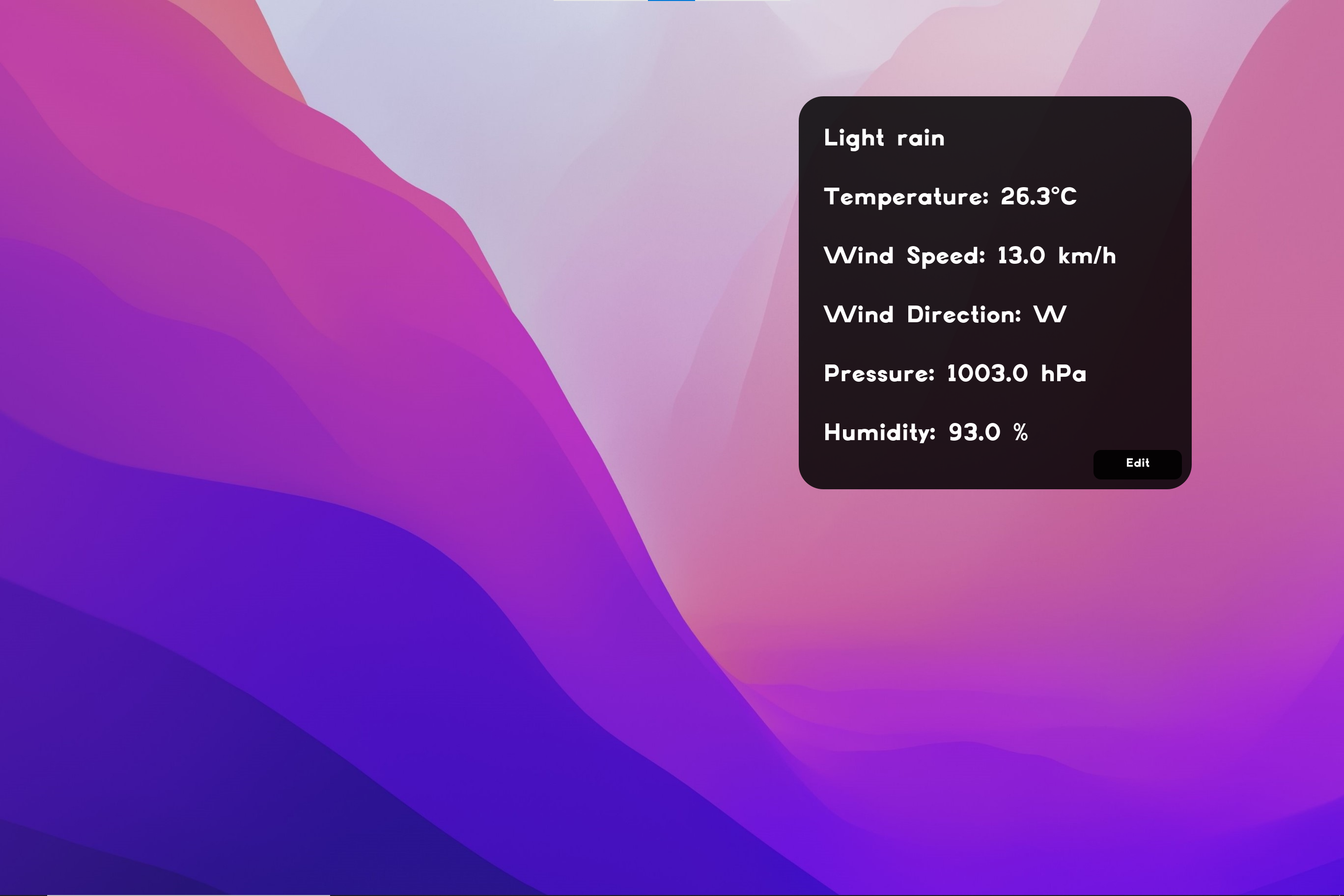 Weather Widget